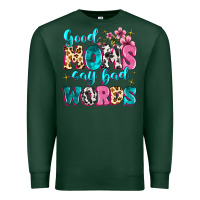 Sports Green good moms say bad words Premium Sweatshirt - MaliasSmallBusiness