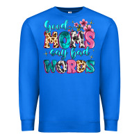 True Royal good moms say bad words Premium Sweatshirt - MaliasSmallBusiness