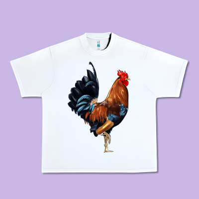 Cockerel Urban Heavy Tee Designed By Jahusdesignshop