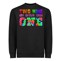 Black two moms are better than one Heavyweight Sweatshirt - HRA Design Shop