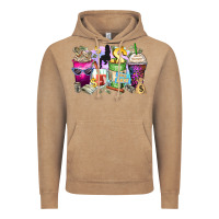 Vintage Coffee boss babe coffee cups Vintage Hoodie - Zillion Design Studio