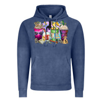 Vintage Denim boss babe coffee cups Vintage Hoodie - Zillion Design Studio