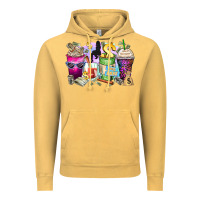 Vintage Mustard boss babe coffee cups Vintage Hoodie - Zillion Design Studio