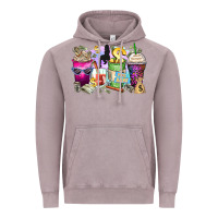 Vintage Zinc boss babe coffee cups Vintage Hoodie - Zillion Design Studio