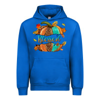 Cobalt Blessed pumpkin Urban Hoodie - NancyCooperArtShop