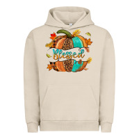 Pigment French Oak Blessed pumpkin Urban Hoodie - NancyCooperArtShop