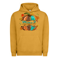 Pigment Peanut Butter Blessed pumpkin Urban Hoodie - NancyCooperArtShop