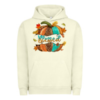 Pigment Pistachio Blessed pumpkin Urban Hoodie - NancyCooperArtShop
