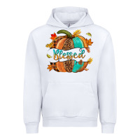 White Blessed pumpkin Urban Hoodie - NancyCooperArtShop