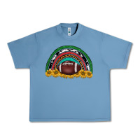 Pebble Blue merry christmas sunflower rainbow Urban Heavy Tee - BarkalooDesign