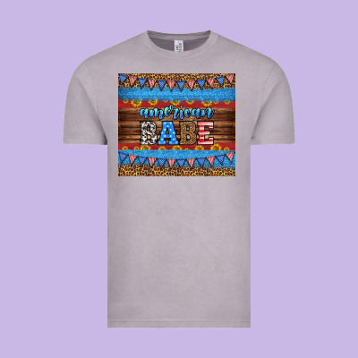 American Babe Tumbler Vintage Tee Designed By Hra Design Shop