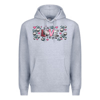 Heather Grey for the love of the game  volleyball Premium Hoodie - Jasminsmagicworld