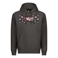 Smoke for the love of the game  volleyball Premium Hoodie - Jasminsmagicworld
