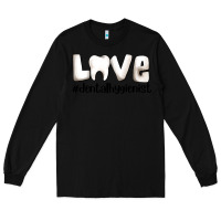 Black love dental hygienist Long Sleeve Tee - AdoDesignShop