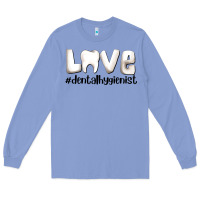Colony Blue love dental hygienist Long Sleeve Tee - AdoDesignShop