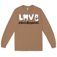 Toasted Coconut love dental hygienist Long Sleeve Tee - AdoDesignShop
