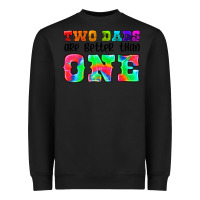 Black two dads are better than one Heavyweight Sweatshirt - HRA Design Shop