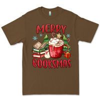Cacao merry booksmas Premium Tee - MaliasSmallBusiness