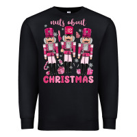 Black nuts about  christmas Premium Sweatshirt - MaliasSmallBusiness