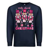 Navy nuts about  christmas Premium Sweatshirt - MaliasSmallBusiness