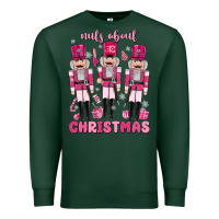 Sports Green nuts about  christmas Premium Sweatshirt - MaliasSmallBusiness