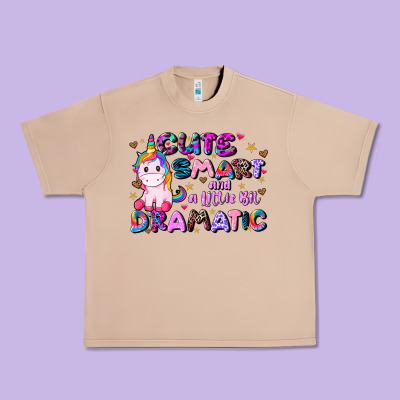 Cute Smart And A Little Bit Dramatic Urban Heavy Tee Designed By Jahusdesignshop