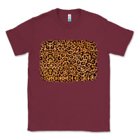 Burgundy leopard glitter background Classic Tee - JahusDesignShop