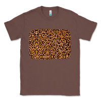 Chestnut leopard glitter background Classic Tee - JahusDesignShop