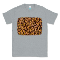 Heather Grey leopard glitter background Classic Tee - JahusDesignShop