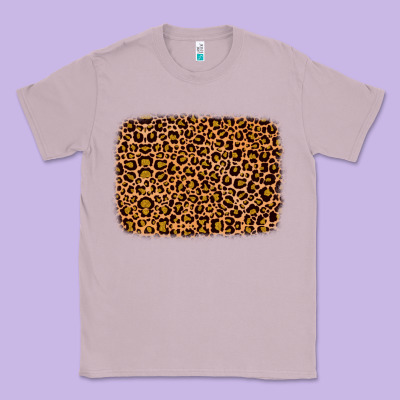 Leopard Glitter Background Classic Tee Designed By Jahusdesignshop