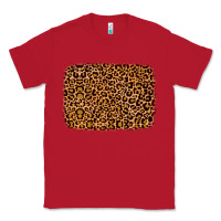 Red leopard glitter background Classic Tee - JahusDesignShop