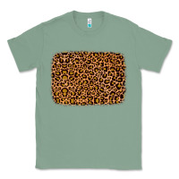 Sage leopard glitter background Classic Tee - JahusDesignShop