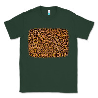Sports Green leopard glitter background Classic Tee - JahusDesignShop
