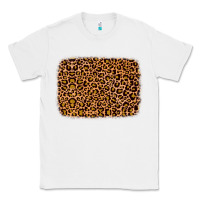 White leopard glitter background Classic Tee - JahusDesignShop