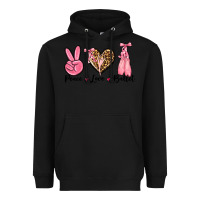 Black peace love ballet Heavyweight Hoodie - NancyCooperArtShop