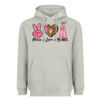 Moon Dust peace love ballet Heavyweight Hoodie - NancyCooperArtShop