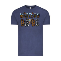 Vintage Denim western babe Vintage Tee - CowhideDigitalArt