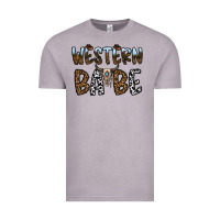 Vintage Zinc western babe Vintage Tee - CowhideDigitalArt