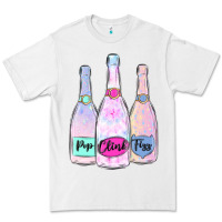 White pop clink fizz champagne bubbly Premium Tee - MaliasSmallBusiness