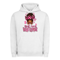 Pigment Lunar Rock brest cancer warrior afro messy bun Urban Hoodie - texasbilliewilder