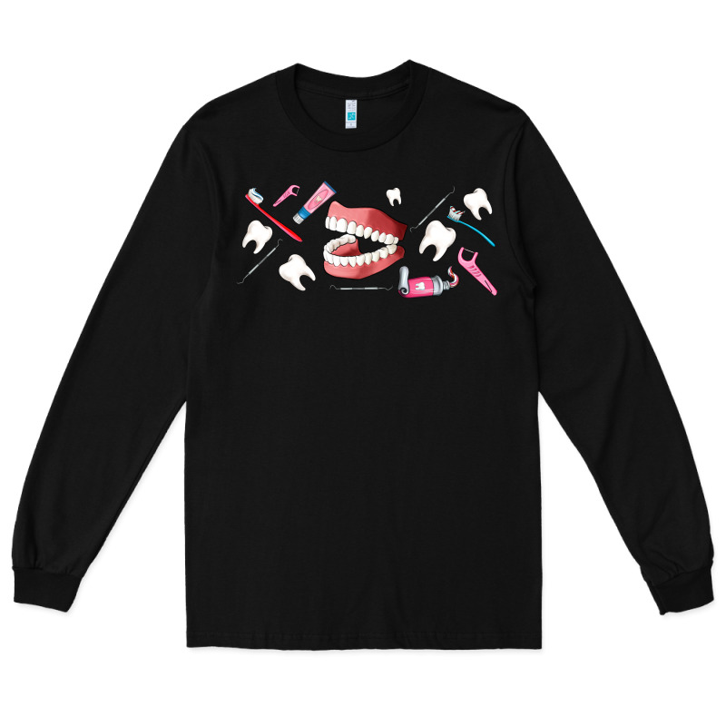 Dentist Elements Long Sleeve Tee by AdoDesignShop | Teevron