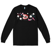 Black dentist elements Long Sleeve Tee - AdoDesignShop