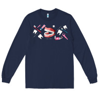 Navy dentist elements Long Sleeve Tee - AdoDesignShop