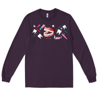 Plum dentist elements Long Sleeve Tee - AdoDesignShop