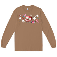 Toasted Coconut dentist elements Long Sleeve Tee - AdoDesignShop