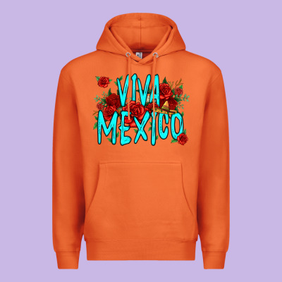 Viva Mexico Long Live Mexico Premium Hoodie Designed By Jasminsmagicworld