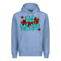 Colony Blue viva mexico long live mexico Premium Hoodie - Jasminsmagicworld