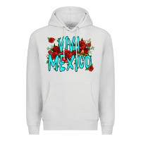 Dove Grey viva mexico long live mexico Premium Hoodie - Jasminsmagicworld
