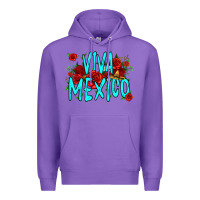 Purple viva mexico long live mexico Premium Hoodie - Jasminsmagicworld