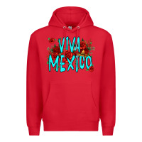 Red viva mexico long live mexico Premium Hoodie - Jasminsmagicworld